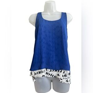 Maeve by Anthropologie Two Layer Tank Top Size Medium